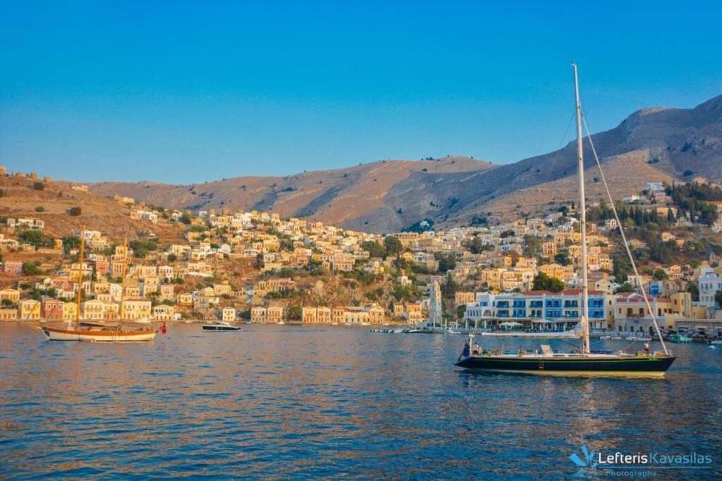 Apartmán Odyssia Symi Exteriér fotografie
